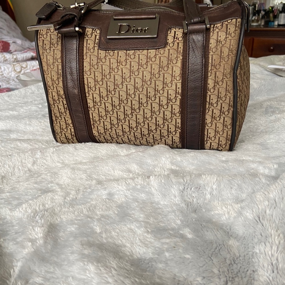 Sold Christian Dior monogram speedy bag